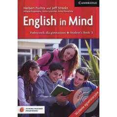 ENGLISH IN MIND 1 STUDENTS BOOK + CD Herbert Puchta - Cambridge University Press