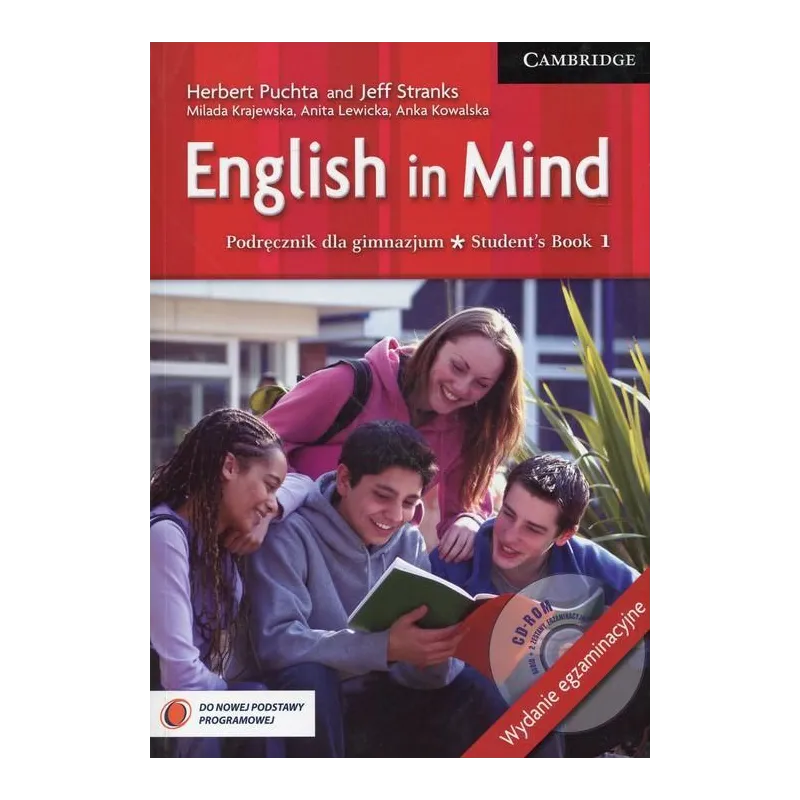 ENGLISH IN MIND 1 STUDENTS BOOK + CD Herbert Puchta - Cambridge University Press