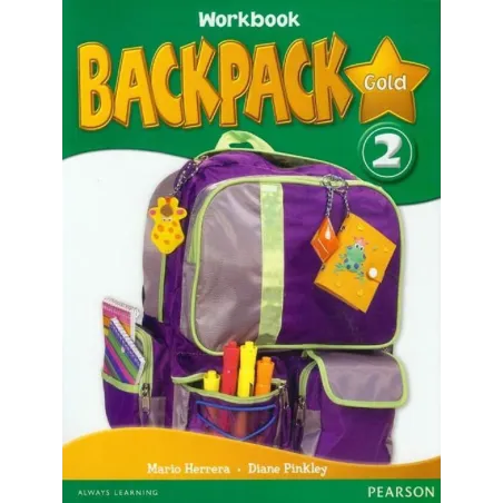 BACKPACK GOLD 2 WORKBOOK + CD - Pearson