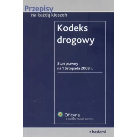 KODEKS DROGOWY - Wolters Kluwer