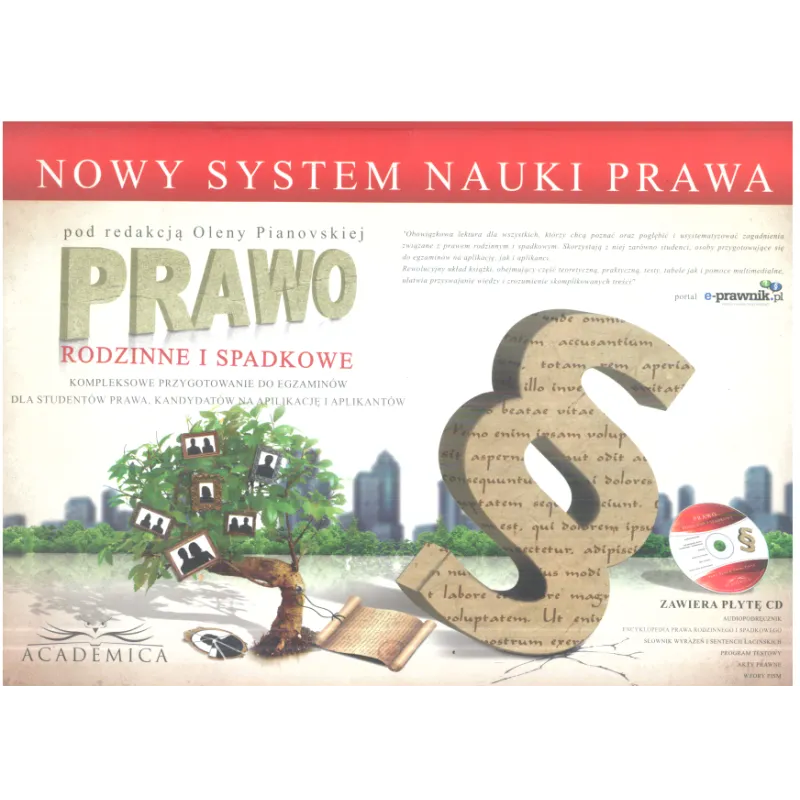 PRAWO RODZINNE I SPADKOWE + CD - Academica Wydawnictwo SWPS