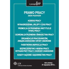 PRAWO PRACY ZBIÓR PRZEPISÓW - Wolters Kluwer