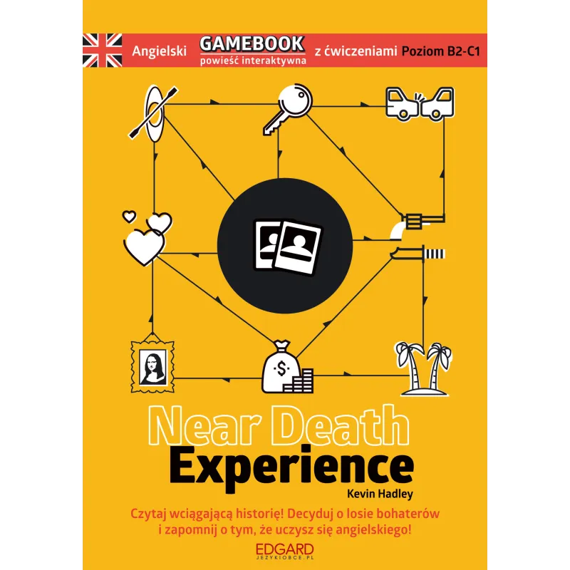 ANGIELSKI GAMEBOOK Z ĆWICZENIAMI NEAR DEATH EXPERIENCE Kevin Hadley - Edgard