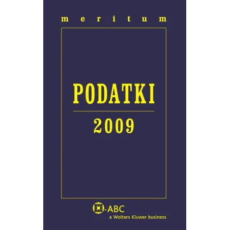 PODATKI 2009 - Wolters Kluwer