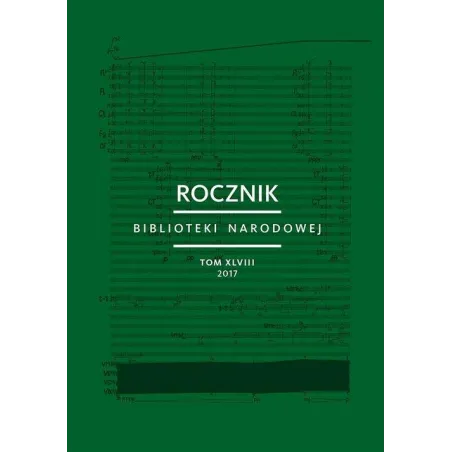Rocznik Biblioteki Narodowej 48 Rocznik Biblioteki Narodowej 48