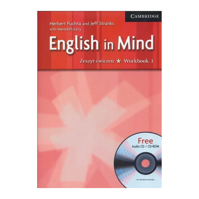 ENGLISH IN MIND 1 WORKBOOK + CD Herbert Puchta, Jeff Stranks - Cambridge University Press