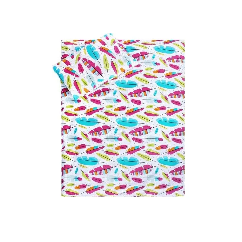 KOMPLET POŚCIELI DZIECIĘCEJ 2-CZĘŚCIOWY 75 X 100 CM LULANDO