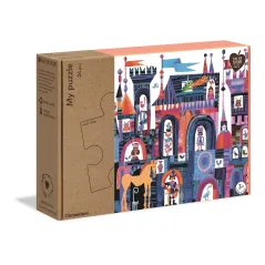 ZAMEK MY PUZZLE 24 DUŻE ELEMENTY PLAY FOR FUTURE 3+ - Clementoni