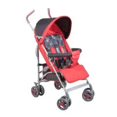 WÓZEK SPACEROWY SPACERÓWKA LIONELO ELIA CZERWONY 6M+ - BrandLine Group