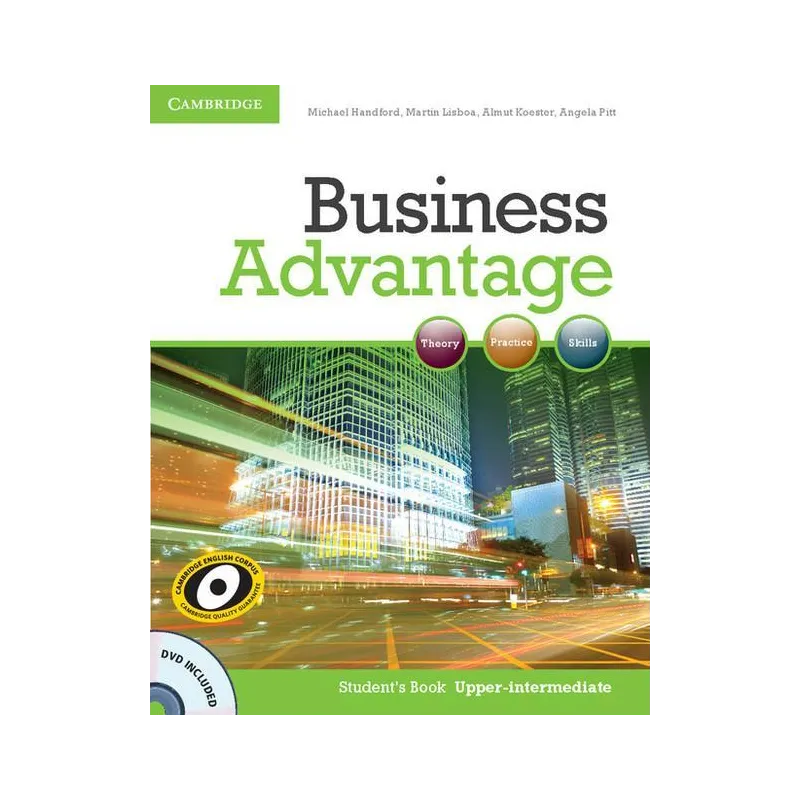BUSINESS ADVANTAGE UPPER-INTERMEDIATE STUDENTS BOOK + DVD Koester Almut, Martin Lisboa, Michael Handford - Cambridge Universi...