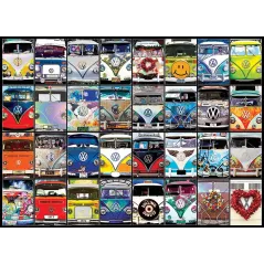 VW COOL FACES PUZZLE 1000 ELEMENTÓW - Eurographics Puzzle