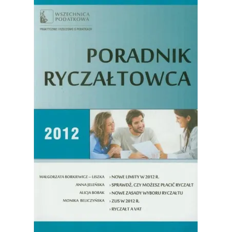 Poradnik Ryczałtowca 2012 Poradnik Ryczałtowca 2012