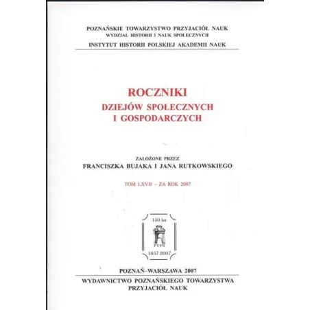 Roczniki Dziejów Społecznych I Gospodarczych Roczniki Dziejów Społecznych I Gospodarczych