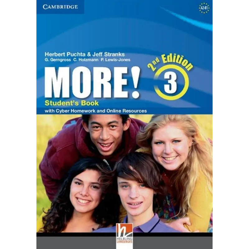 MORE! 3 STUDENTS BOOK + CYBER HOMEWORK Herbert Puchta, Jeff Stranks - Cambridge University Press