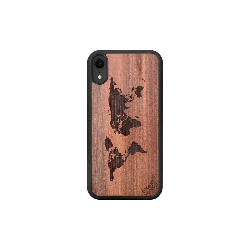 ETUI IPHONE XS MAX MAPA ŚWIATA - Smartwoods