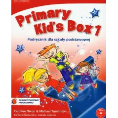 PRIMARY KIDS BOX 1 PODRĘCZNIK DO SZKOŁY PODSTAWOWEJ Caroline Nixon, Michael Tomlinson - Cambridge University Press