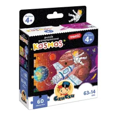 KOSMOS PUZZLE PANORAMICZNE 60 ELEMENTÓW CZUCZU 4+ - Bright Junior Media