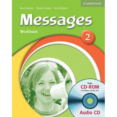 MESSAGES 2 WORKBOOK +CD David Bolton, Noel Goodey, Diana Goodey - Cambridge University Press