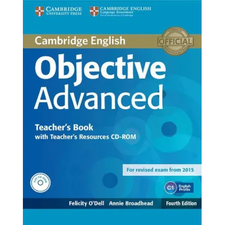 Objective Advanced Teachers Book + Cd Objective Advanced Teachers Book + Cd