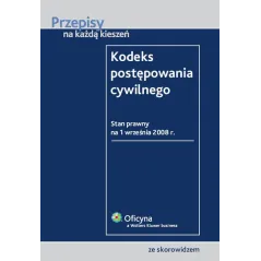 KODEKS POSTĘPOWANIA CYWILNEGO - Wolters Kluwer