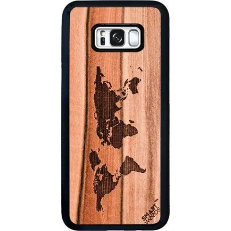 ETUI SAMSUNG GALAXY S8 PLUS MAPA ŚWIATA - Smartwoods