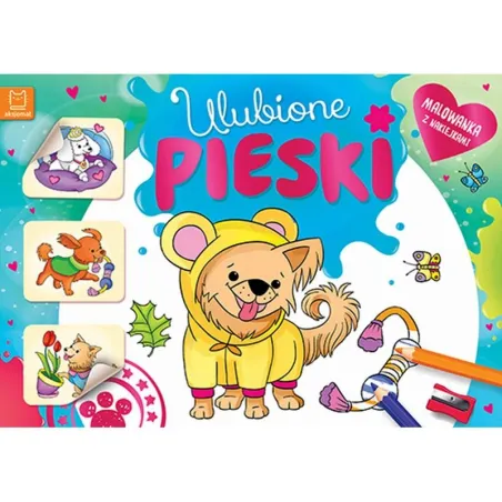 ULUBIONE PIESKI MALOWANKA Z NAKLEJKAMI - Aksjomat