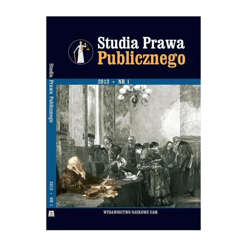 STUDIA PRAWA PUBLICZNEGO - Wydawnictwo Naukowe UAM