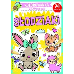 SŁODZIAKI KOLOROWANKA ZE WZOREM - Books and Fun