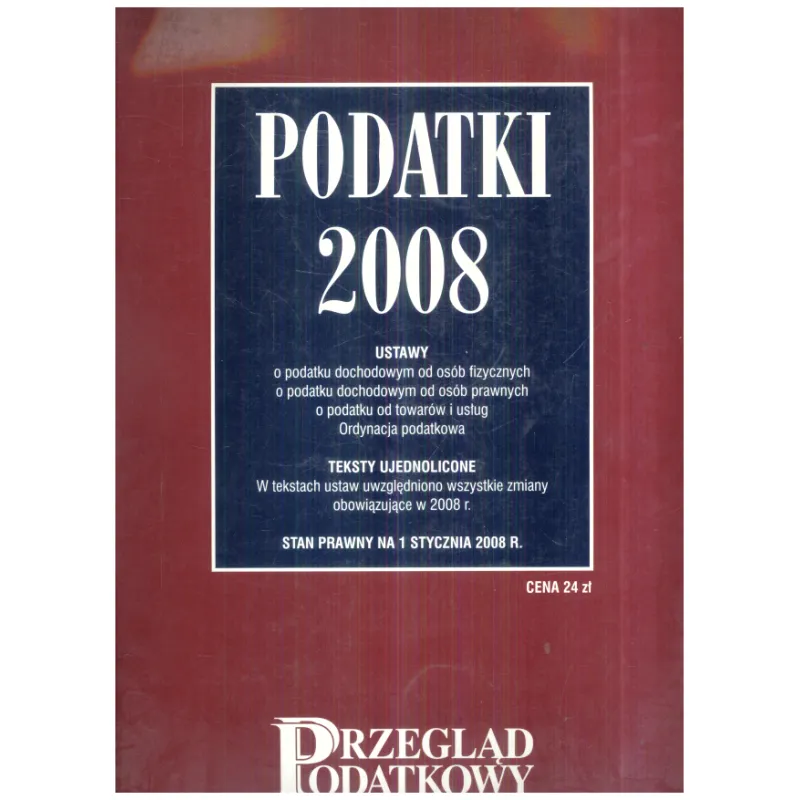 PODATKI 2008 - Wolters Kluwer