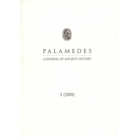 PALAMEDES A JOURNAL OF ANCIENT HISTORY 2008/03 - Wydawnictwa Uniwersytetu Warszawskiego