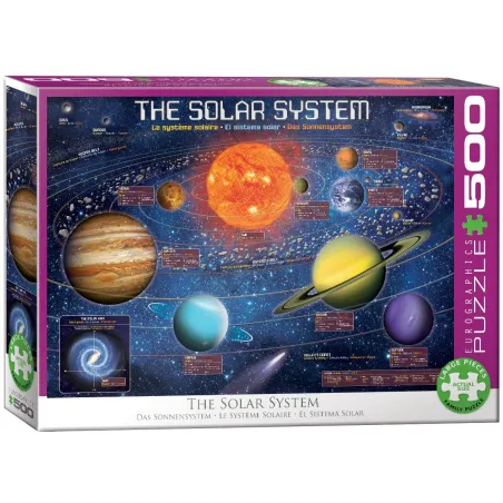 THE SOLAR SYSTEM PUZZLE 500 ELEMENTÓW - Eurographics Puzzle