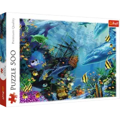 UKRYTY SKARB PUZZLE 500 ELEMENTÓW 9+ - Trefl