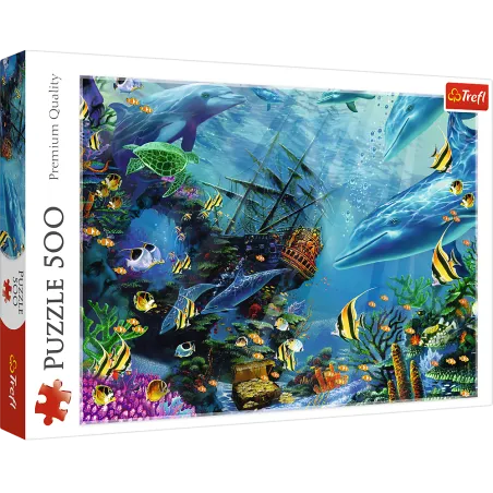 UKRYTY SKARB PUZZLE 500 ELEMENTÓW 9+ - Trefl