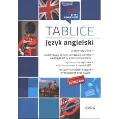 JĘZYK ANGIELSKI. TABLICE - Greg