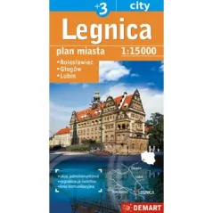 LEGNICA +3 PLAN MIASTA 1 : 15 000 - Demart