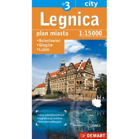 LEGNICA +3 PLAN MIASTA 1 : 15 000 - Demart