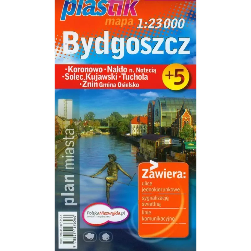 BYDGOSZCZ +5 PLAN MIASTA 1 : 23 000 - Demart