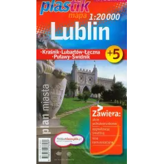 LUBLIN PLAN MIASTA 1:20 000 - Demart