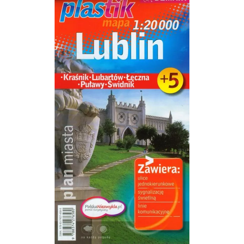 LUBLIN PLAN MIASTA 1:20 000 - Demart