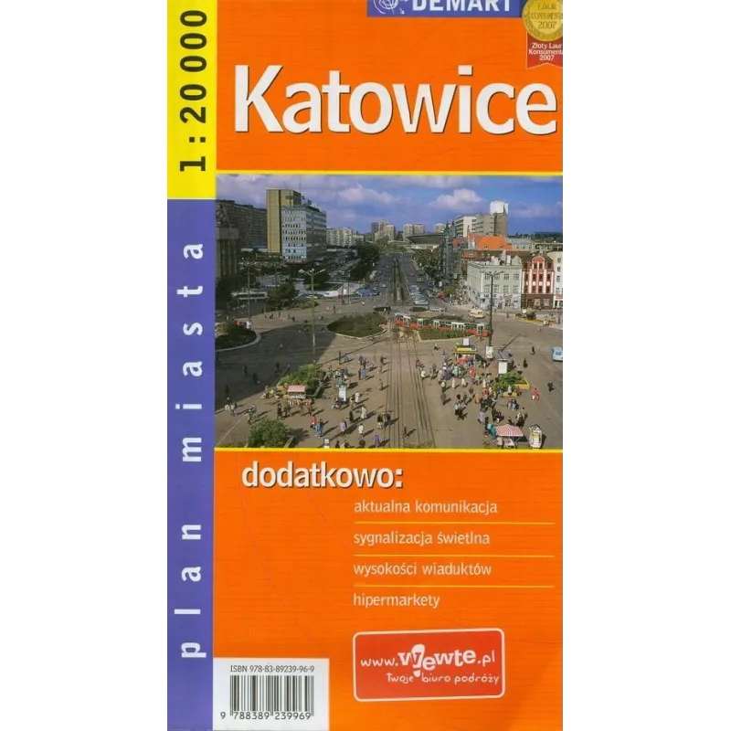 KATOWICE PLAN MIASTA 1 : 20 000 - Demart