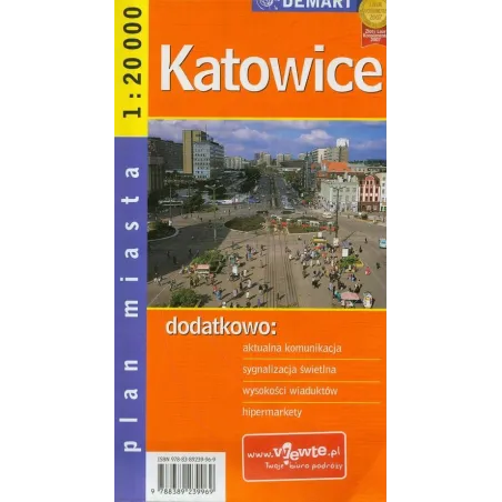 KATOWICE PLAN MIASTA 1 : 20 000 - Demart