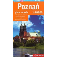 POZNAŃ PLAN MIASTA 1:20 000 - Demart
