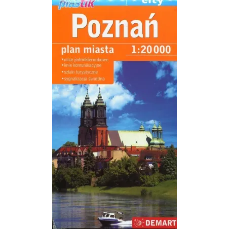POZNAŃ PLAN MIASTA 1:20 000 - Demart