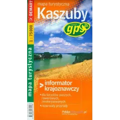 KASZUBY MAPA TURYSTYCZNA 1 : 75 000 - Demart