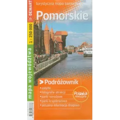 POMORSKIE PODRÓŻOWNIK MAPA TURYSTYCZNA 1 : 250 000 - Demart