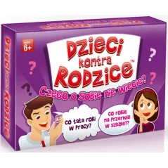 GRA CZEGO O SOBIE NIE WIECIE DZIECI KONTRA RODZICE 6+ - Kangur