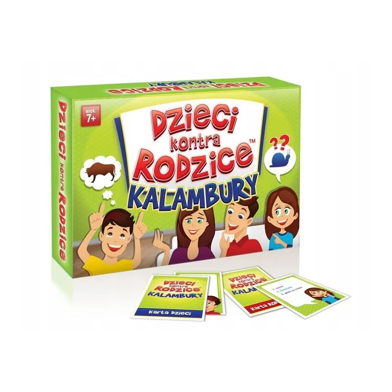 KALAMBURY DZIECI KONTRA RODZICE 7+ - Kangur