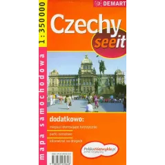 CZECHY MAPA SAMOCHODOWA 1 : 350 000 - Demart