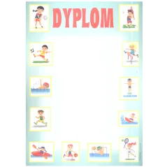 DYPLOM SPORTOWY A4 - Panon