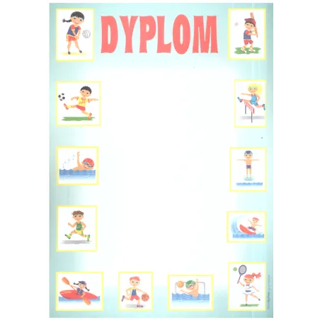 DYPLOM SPORTOWY A4 - Panon